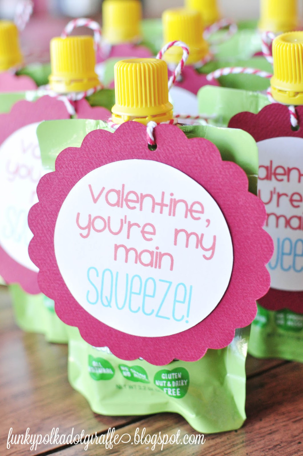Valentines Gift Ideas For Children
 Funky Polkadot Giraffe Preschool Valentines You re My