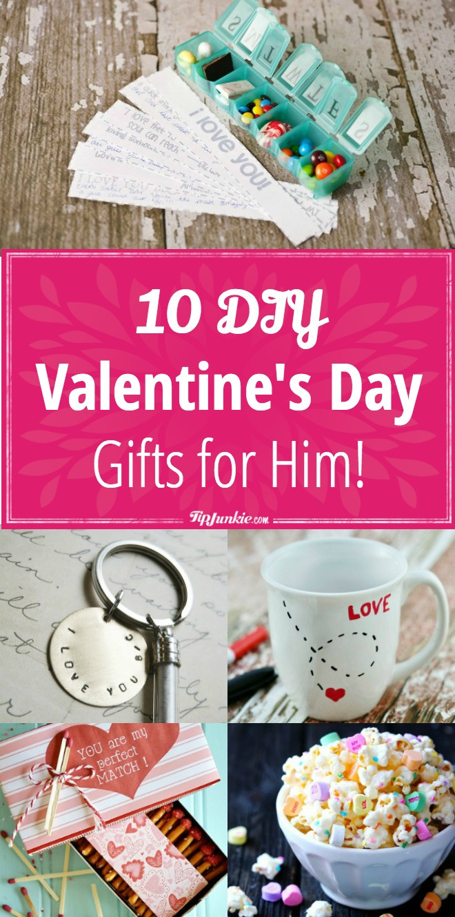 Valentines Gifts For Him DIY
 10 DIY Valentine’s Day Gifts for Him – Tip Junkie