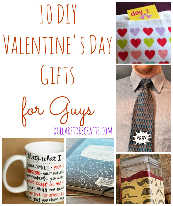 Valentines Gifts For Him DIY
 10 DIY Valentine s Day Gifts for Guys Dollar Store Crafts