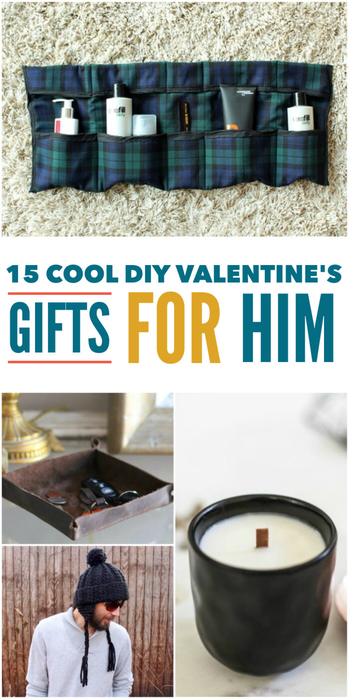 Valentines Gifts For Him DIY
 15 Cool DIY Valentine s Day Gifts for Him