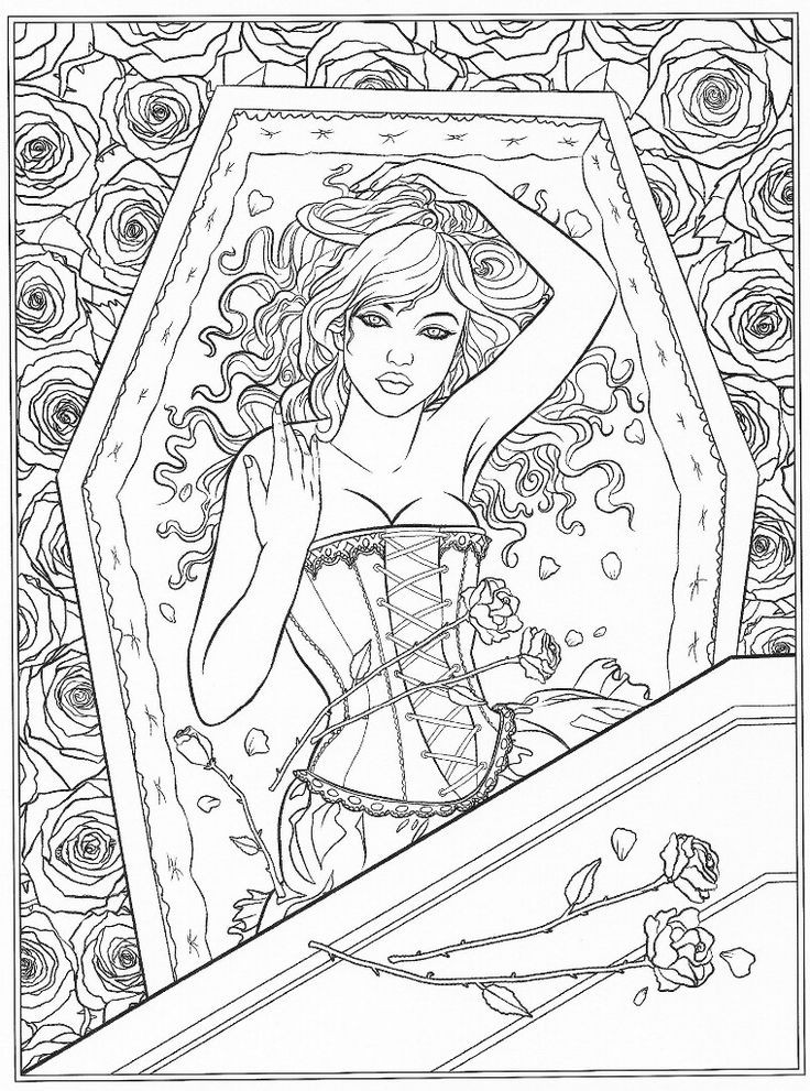 Vampire Coloring Pages
 22 best Vampire coloring images on Pinterest