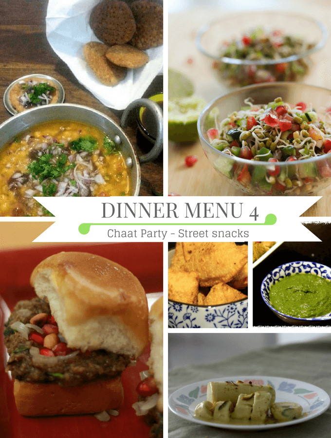 Vegetarian Dinner Party Menu Ideas
 4 Dinner Ideas with recipes for Diwali