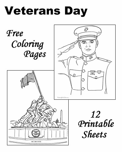 Veterans Day Coloring Pages Printable
 Veterans Day Coloring Pages