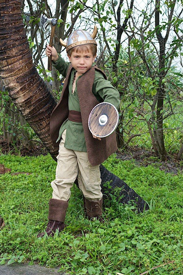 Viking Costume DIY
 Best Halloween Costume Yet Family