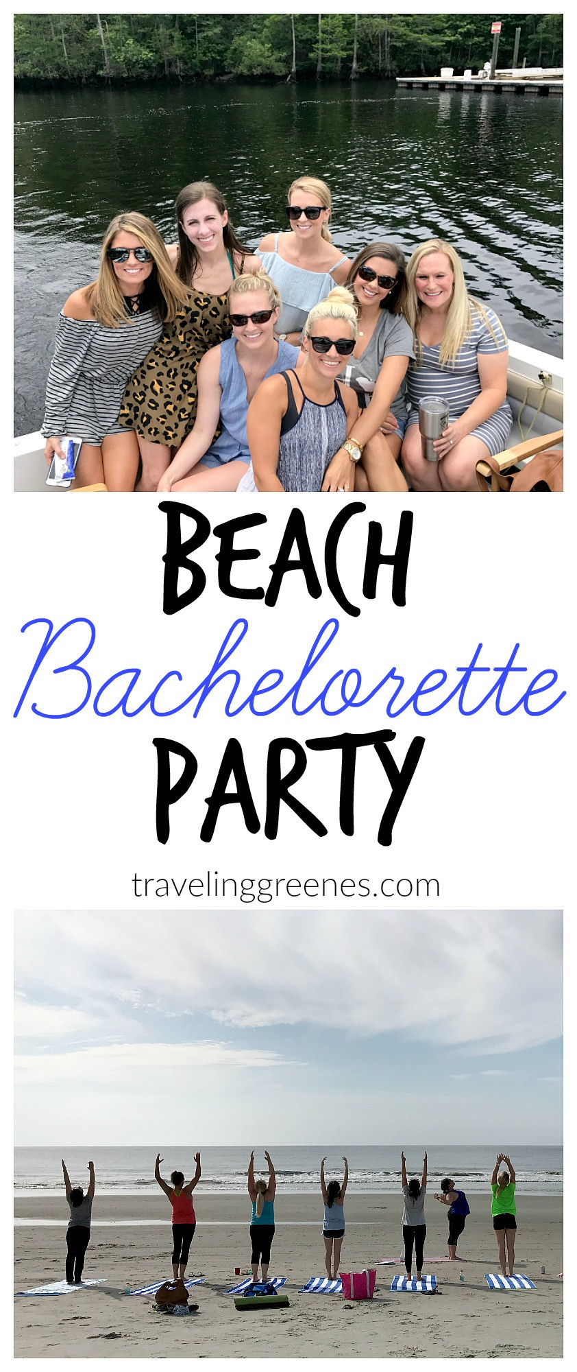 Virginia Beach Bachelorette Party Ideas
 Beach Bachelorette Party Traveling Greenes