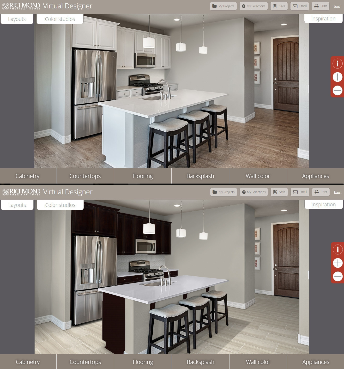 Virtual Kitchen Designer
 Arizona home builder launches virtual kitchen design tool