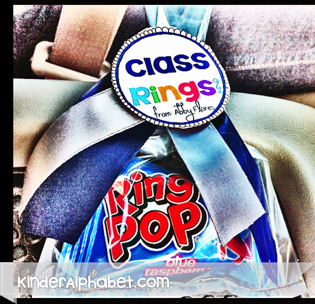 Vpk Graduation Gift Ideas
 Easy Class Ring favor made with Ring Pops for Preschool