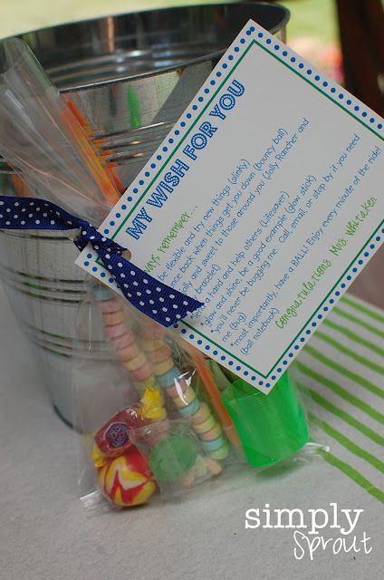 Vpk Graduation Gift Ideas
 Simply Sprout end of the year graduation baggies