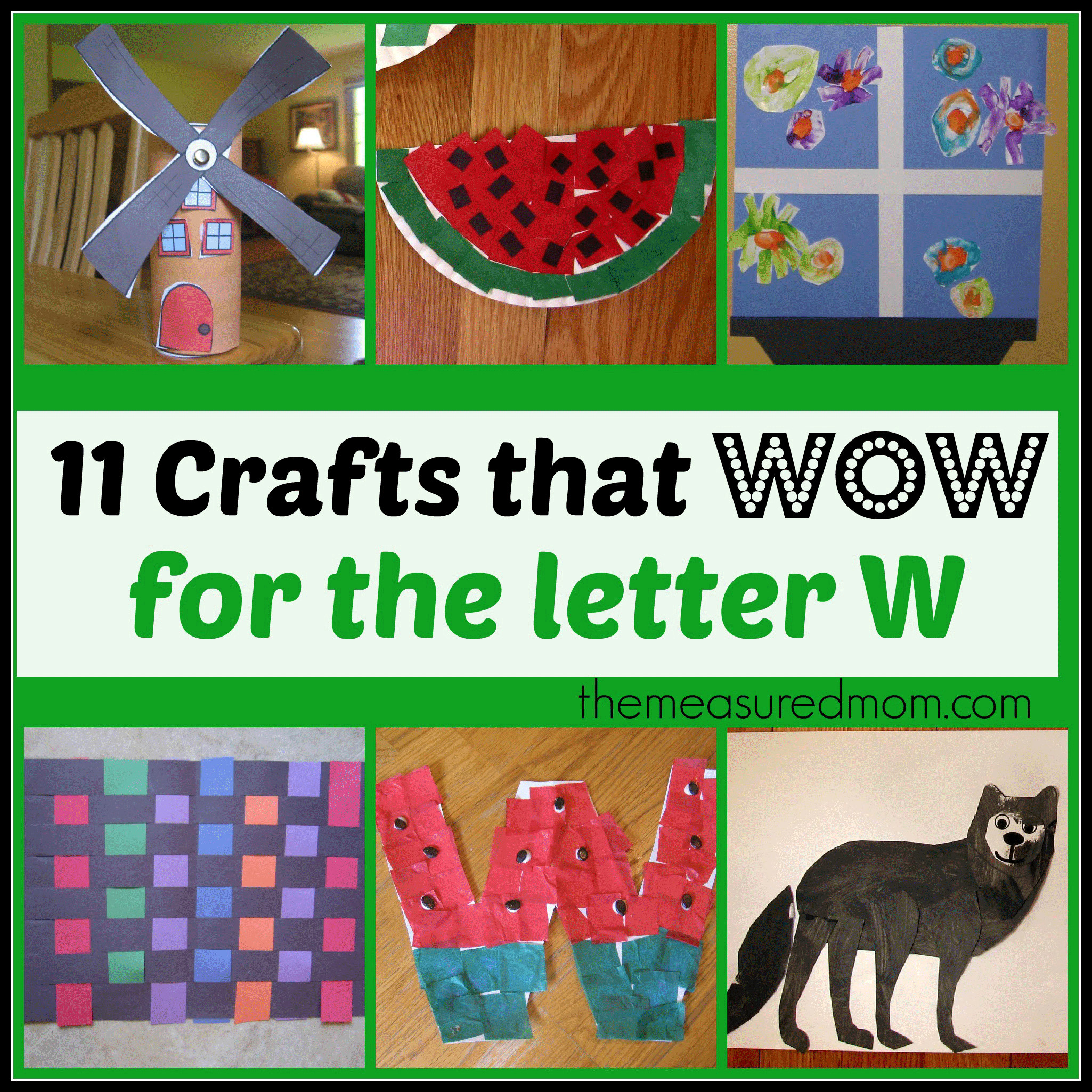 W Crafts For Preschool
 Letter W crafts The Measured Mom