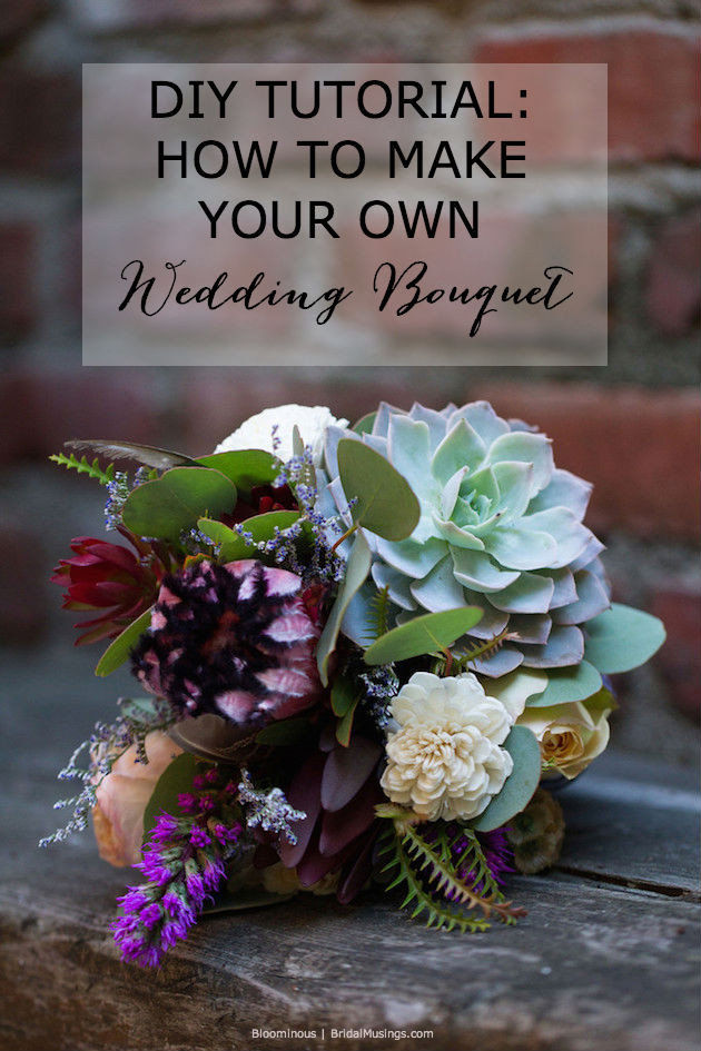 Wedding Bouquet DIY
 DIY Tutorial How To Make Your Own Bohemian Wedding Bouquet