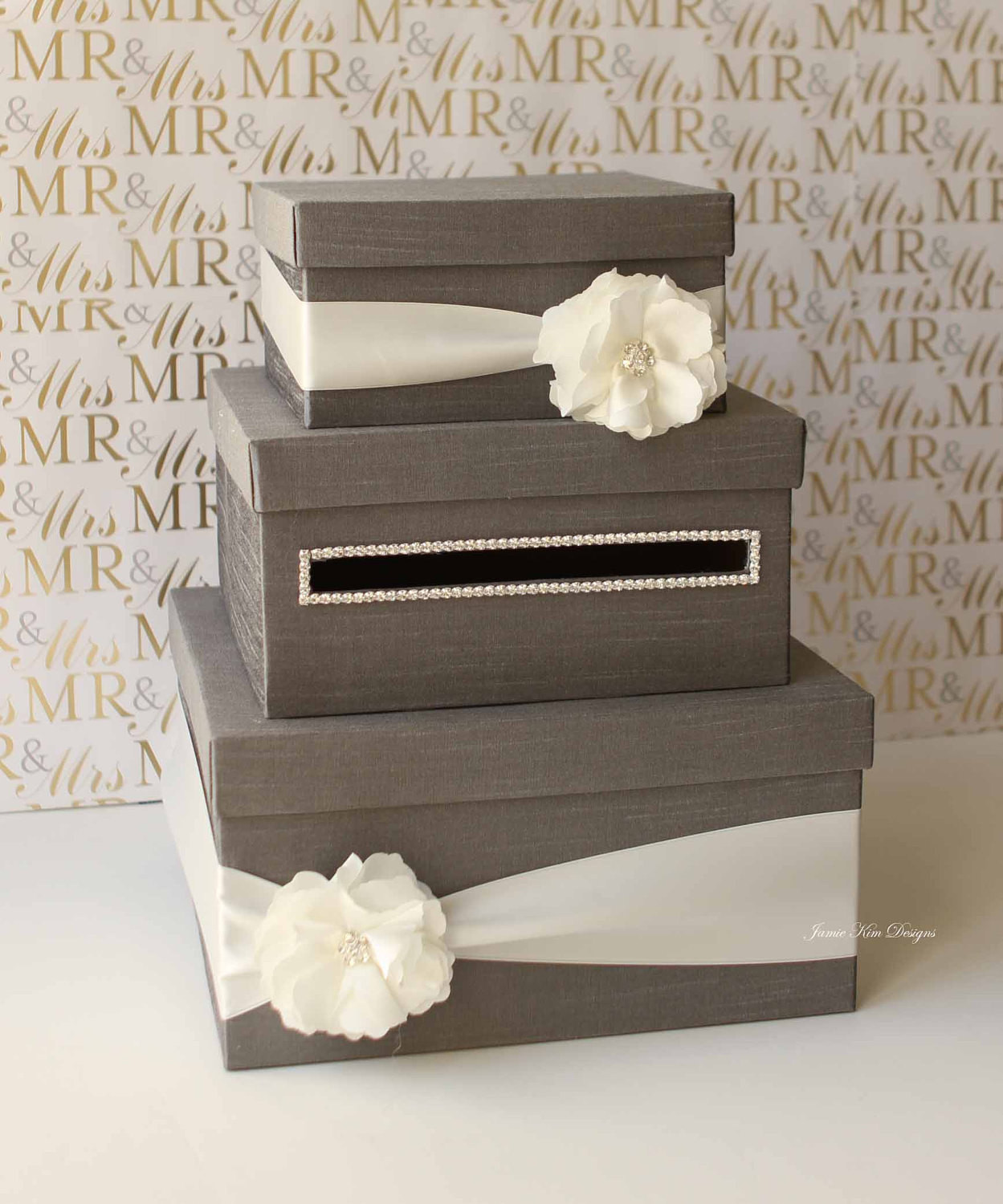 Wedding Card Boxes DIY
 Wedding Card Money Box Gift Card Holder Reserved