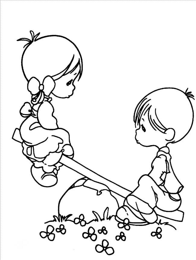 Wedding Coloring Pages For Boys
 pinned from site directly Boy And Girl Precious