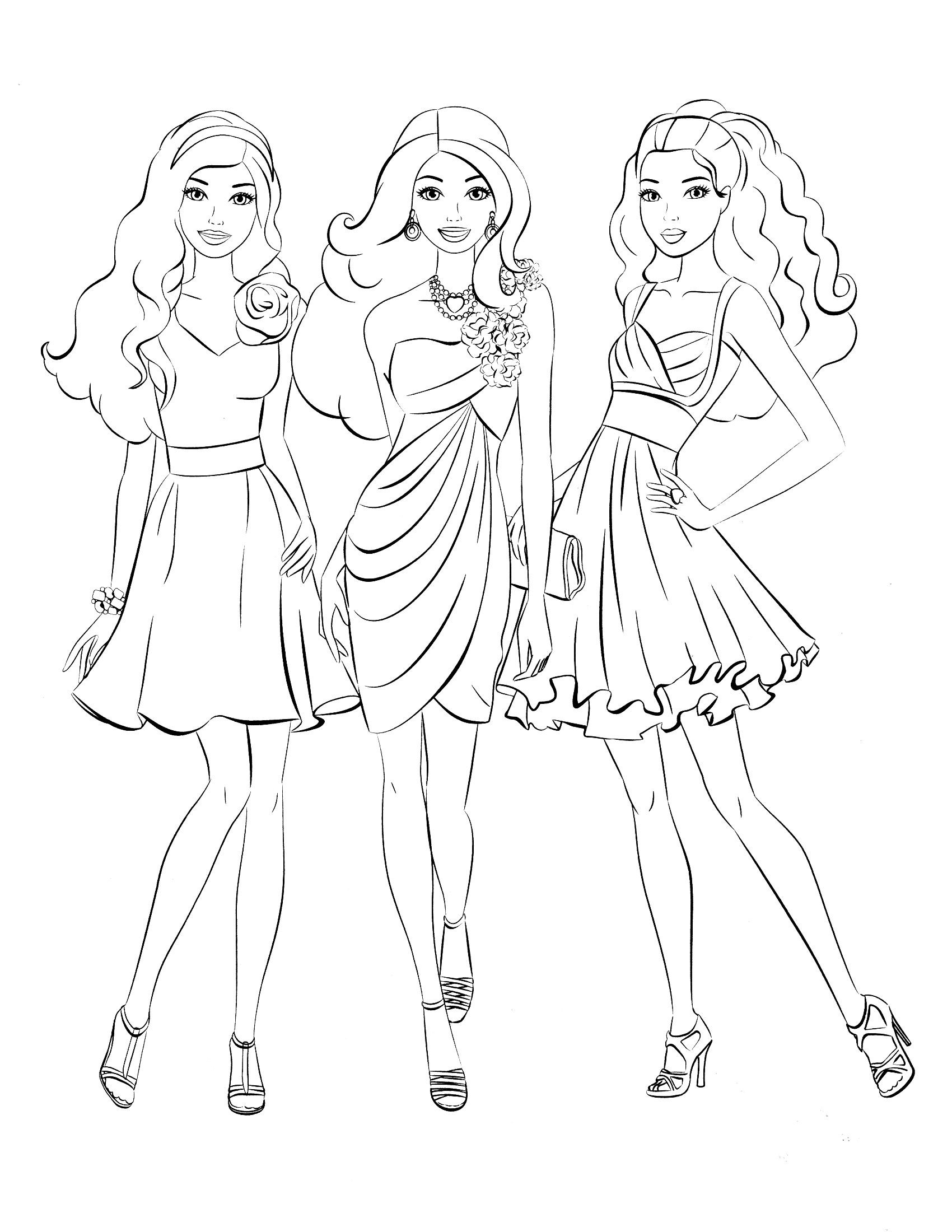 Wedding Coloring Pages For Boys
 elegant barbie coloring pages Free