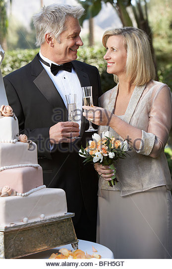 Wedding Gift Ideas For Middle Aged Couple
 Couple Middle Aged Wedding Stock s & Couple Middle