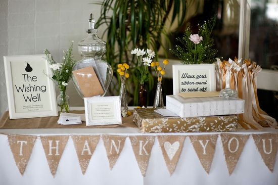 Wedding Gift Table Ideas
 Tips on Handling the Wedding Gift Table