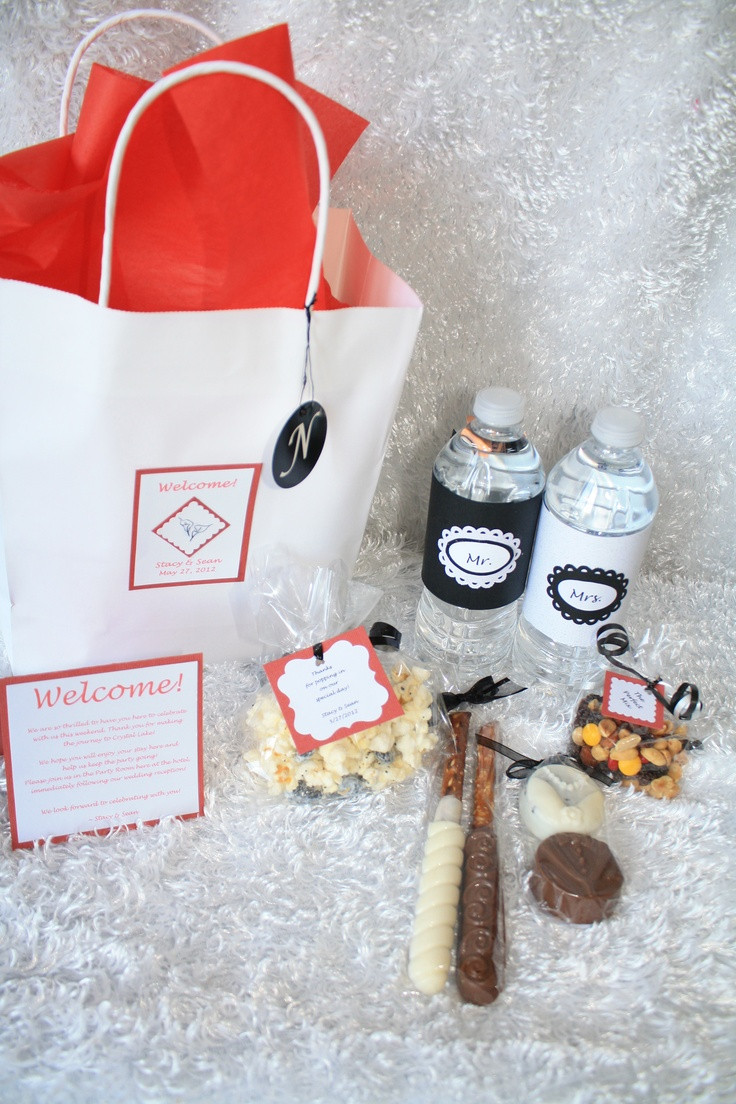 Wedding Guest Gift Bag Ideas
 Best 25 Wedding Hotel Bags ideas on Pinterest