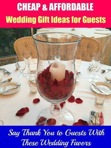 Wedding Guest Gift Ideas Cheap
 Cheap Wedding Gift Ideas for Guests Which Look Good Too
