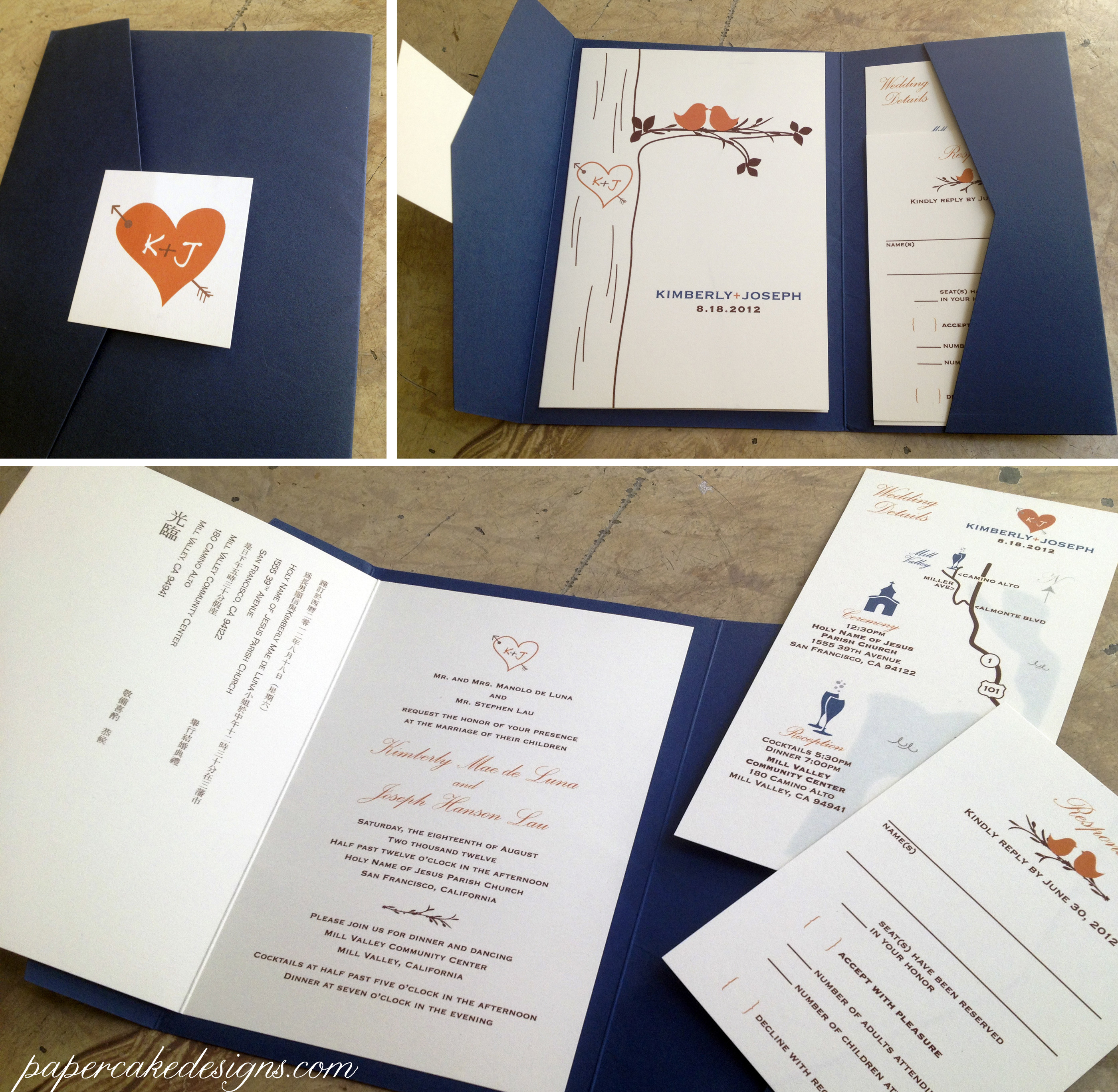 Wedding Invite DIY
 [DIY print & assemble] wedding invitations – papercake