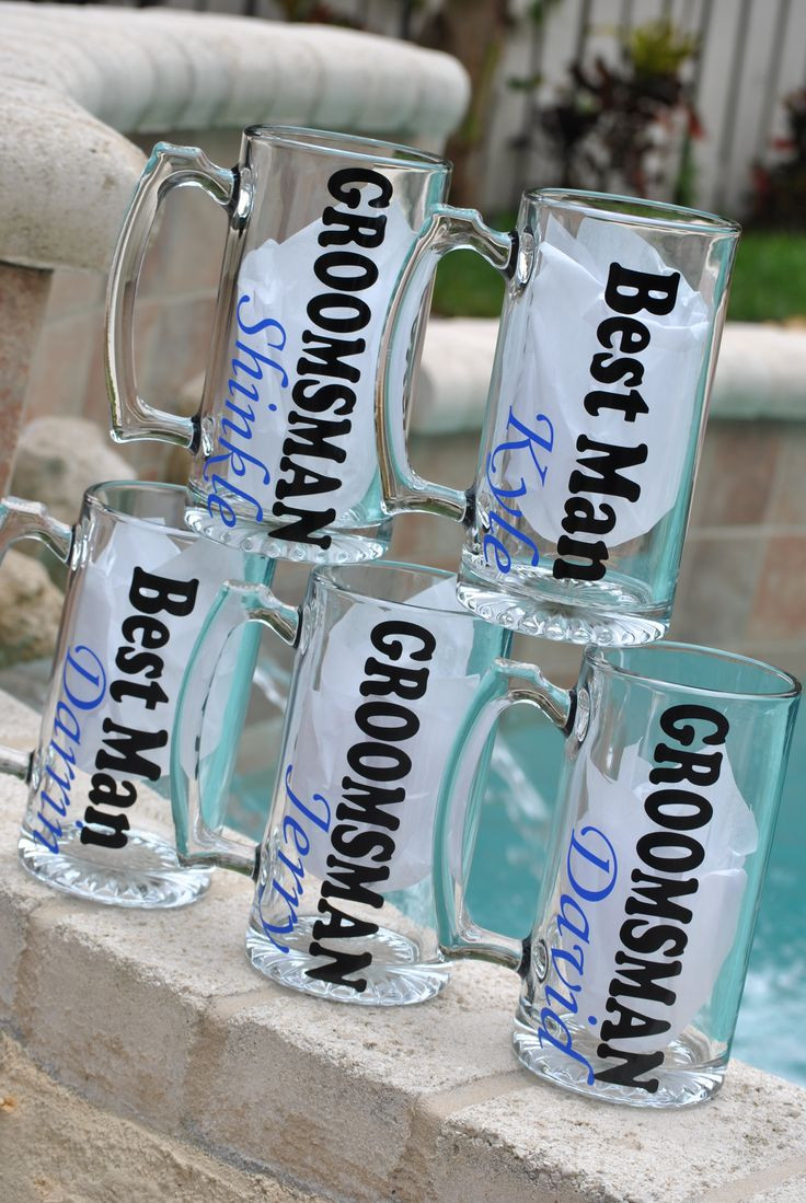 Wedding Party Gift Ideas For Groomsmen
 Best 20 Beer mugs ideas on Pinterest