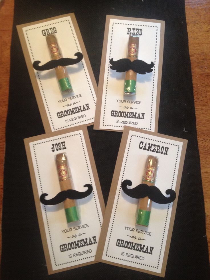 Wedding Party Gift Ideas For Groomsmen
 DIY cigar groomsmen ts