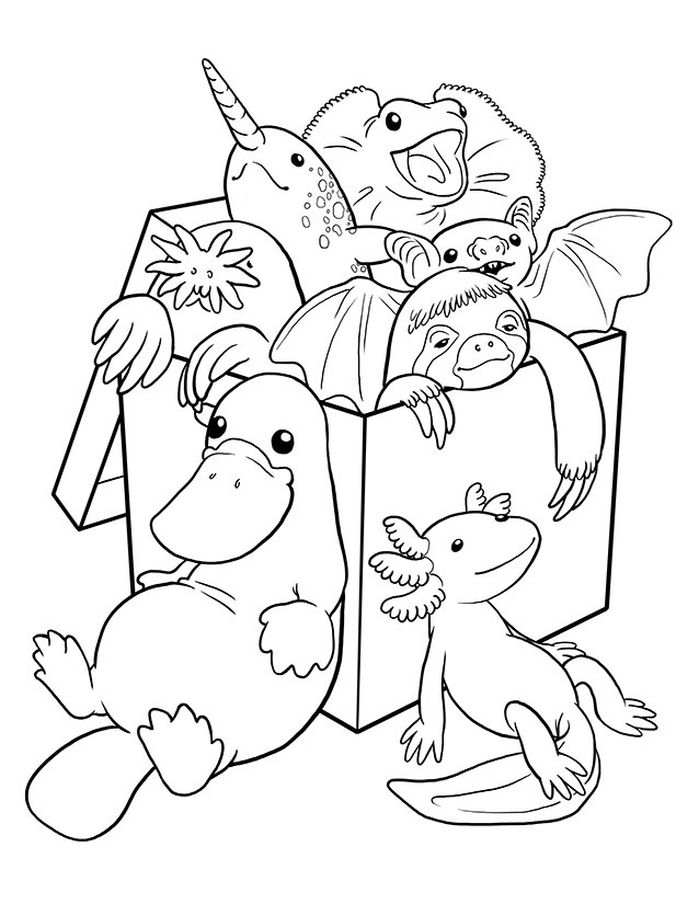 Weird Coloring Pages
 Strange Coloring Pages AZ Coloring Pages