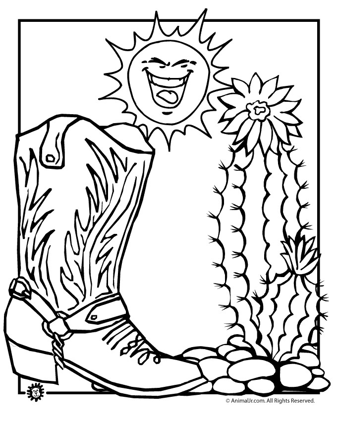 Western Coloring Pages
 Western Color Pages Coloring Home