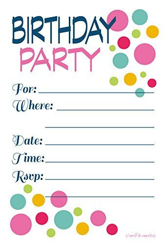 Where To Print Birthday Invitations
 Pin by Sumarie Kotze on B DAY in 2019