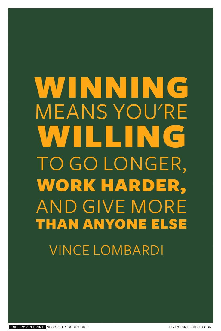 Winners Quotes Motivational
 Vince Lombardi Quote Motivational List of Famous Vince