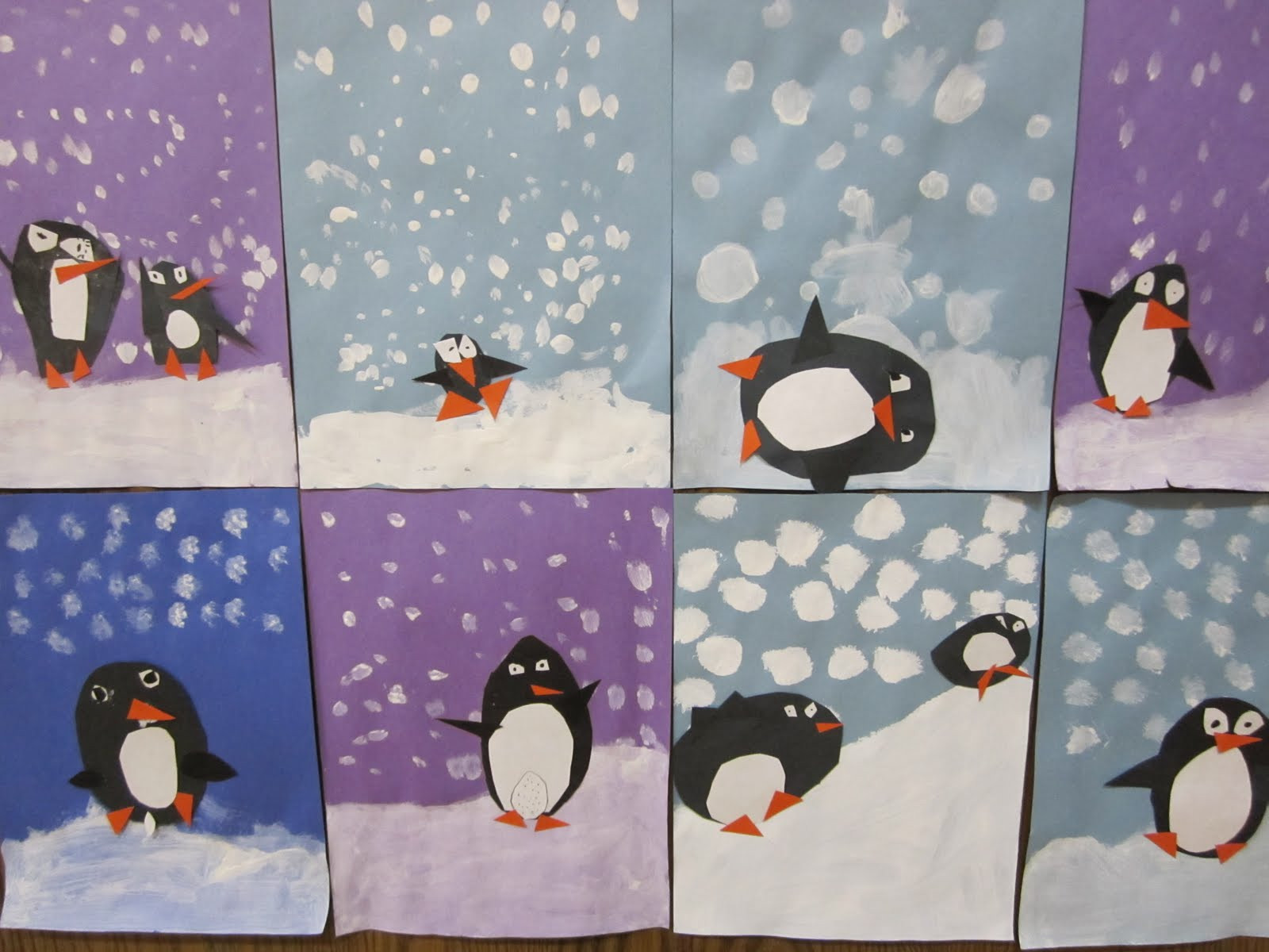 Winter Art Projects For Preschoolers
 Art at East Union and more 1st Grade Winter Art