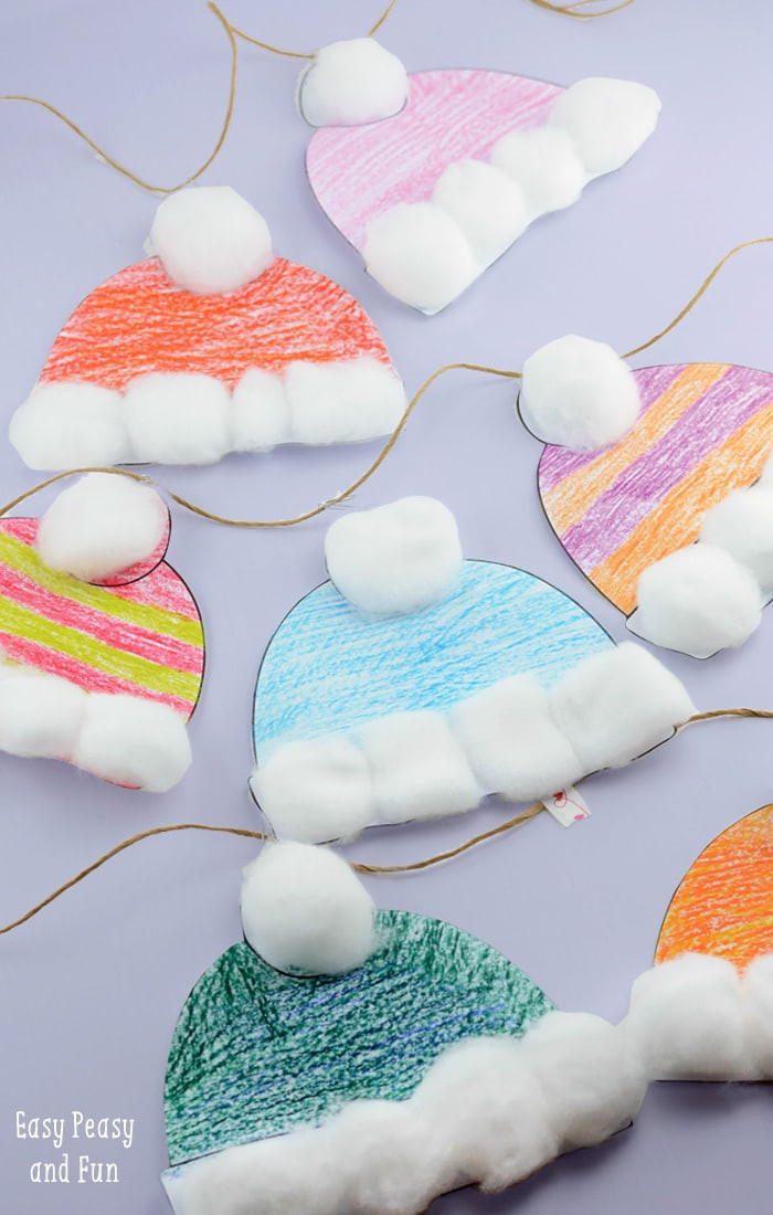 Winter Art Projects For Preschoolers
 Winter Hats Craft for Kids Perfect Classroom Craft