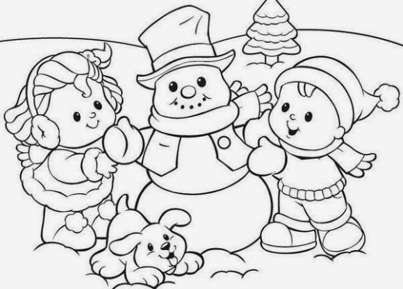 Winter Coloring Pages For Toddlers
 Coloring Pages Winter Coloring Pages and Clip Art Free