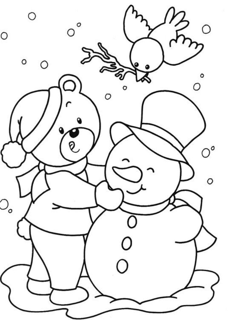 Winter Coloring Pages For Toddlers
 Winter Coloring Pages For Kids AZ Coloring Pages