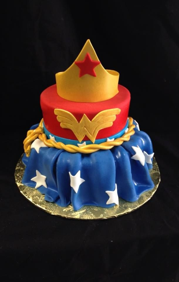Wonder Woman Birthday Cake
 17 Best ideas about Wonder Woman Cake on Pinterest