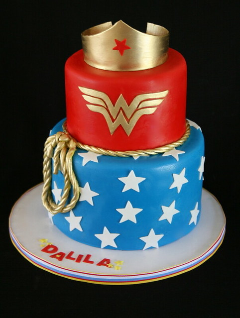 Wonder Woman Birthday Cake
 Wonder Woman Cake