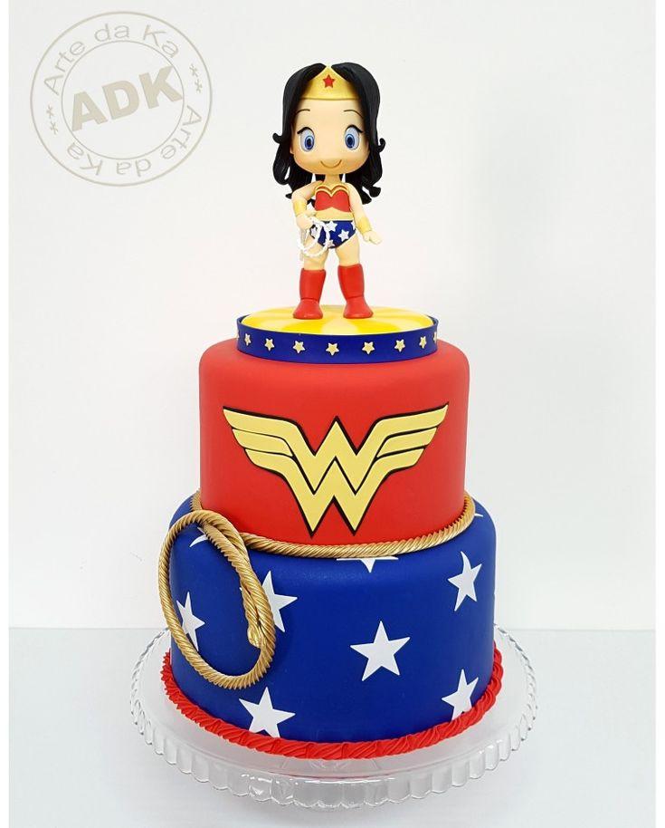 Wonder Woman Birthday Cake
 Best 25 Wonder woman cake ideas on Pinterest