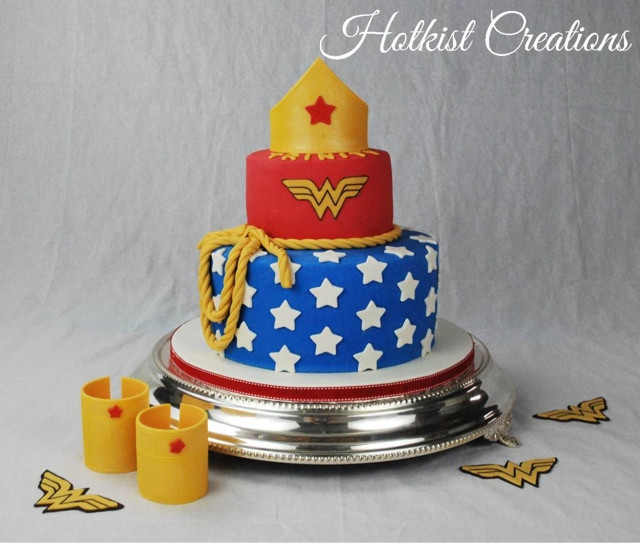 Wonder Woman Birthday Cake
 Cakes by Hotkist Wonder Woman Birthday Cake
