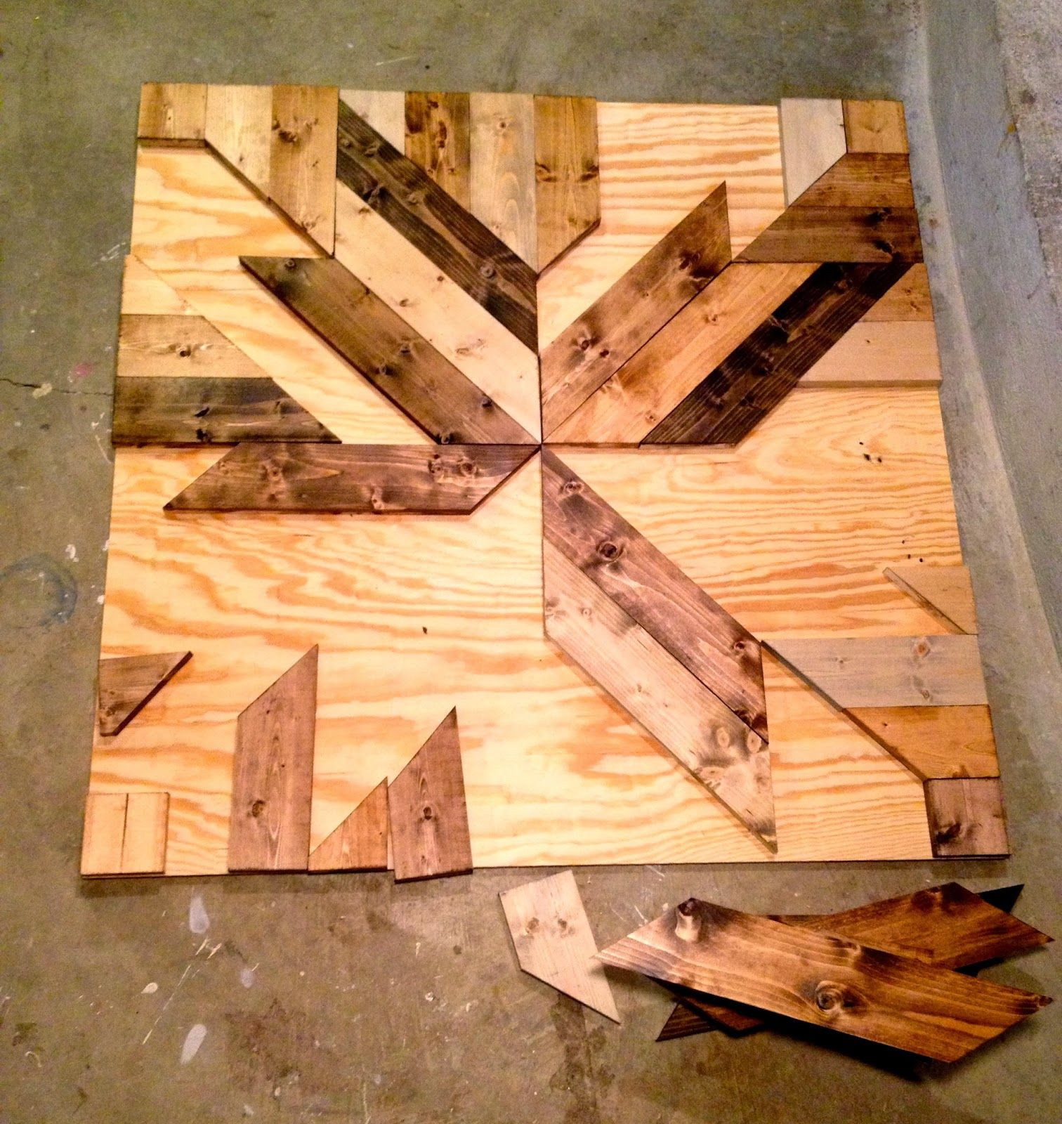 Wood Art Projects
 Build diy wood planked quilt wall art Make this wall
