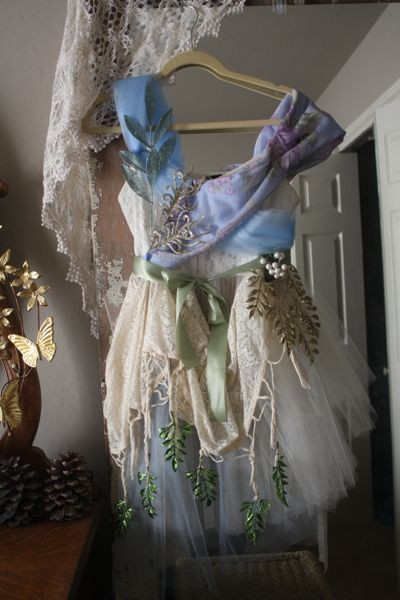 Woodland Fairy Costume DIY
 a b daisy DIY FAIRY COSTUME