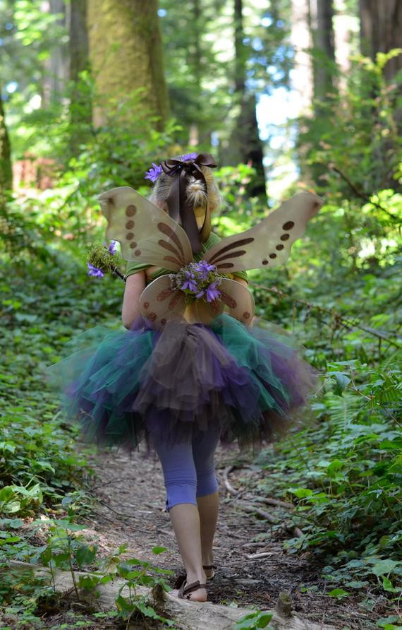 Woodland Fairy Costume DIY
 Woodland Fairy Costume SEWN tutu set tutu halo wand