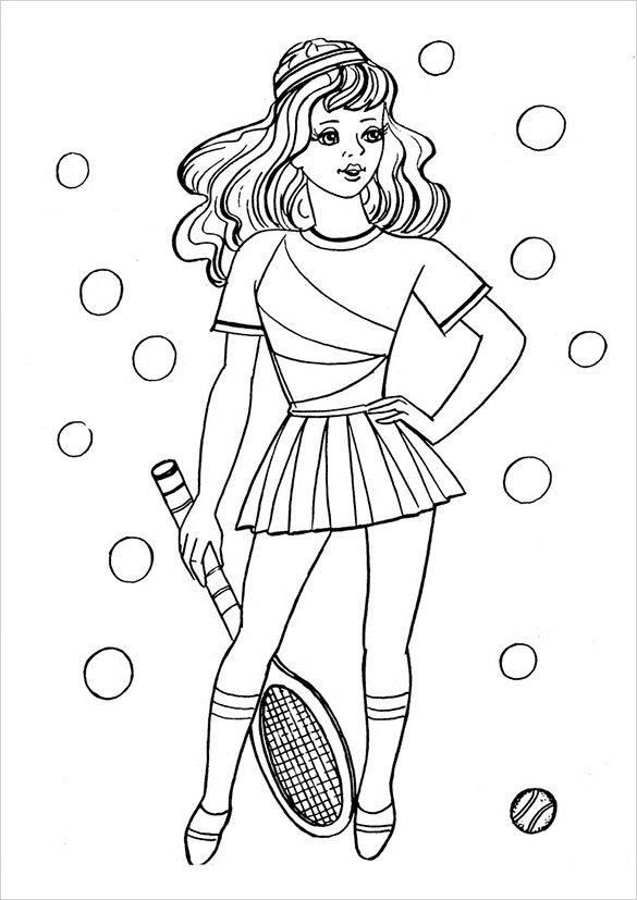 Word Girl Coloring Pages
 20 Teenagers Coloring Pages PDF PNG