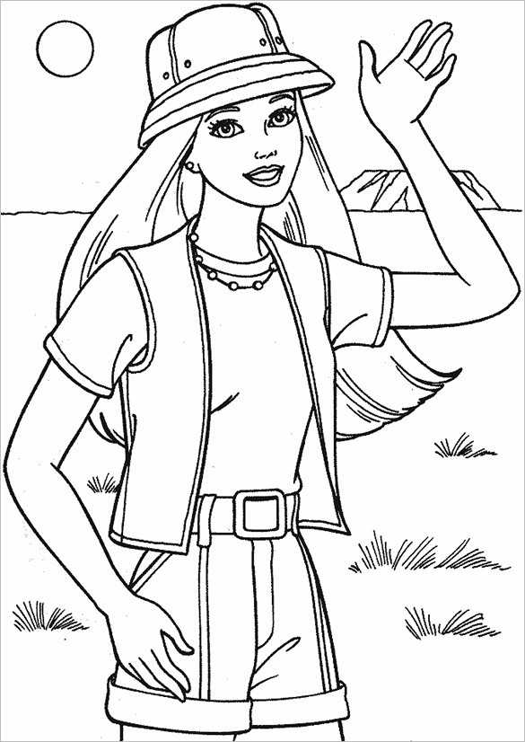 Word Girl Coloring Pages
 Coloring Pages For Girls – 21 Free Printable Word PDF