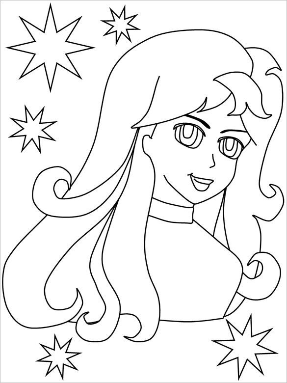 Word Girl Coloring Pages
 Coloring Pages For Girls – 21 Free Printable Word PDF