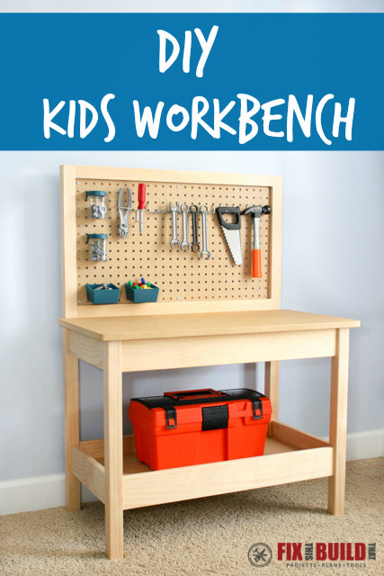 Workbench Plans DIY
 How to Make a DIY Kids Workbench