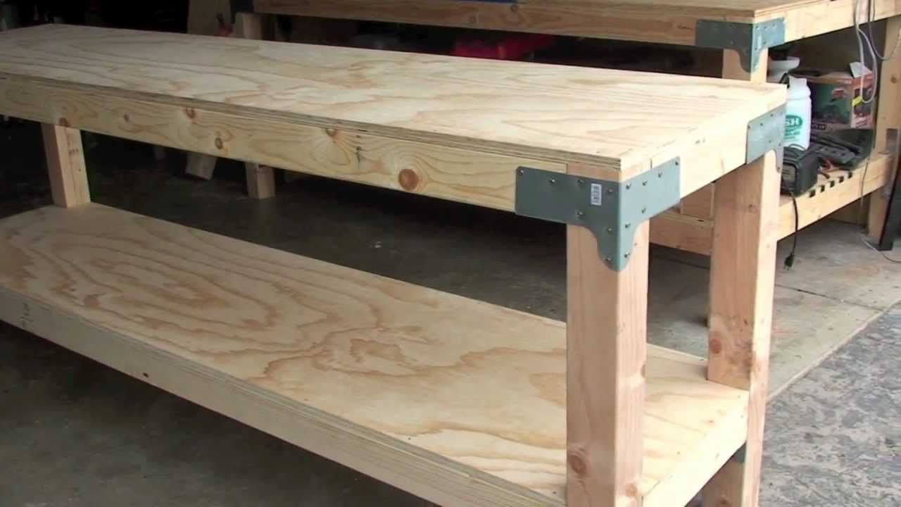 Workbench Plans DIY
 Work Bench $80 00 24" x 96" 36" tall J Black