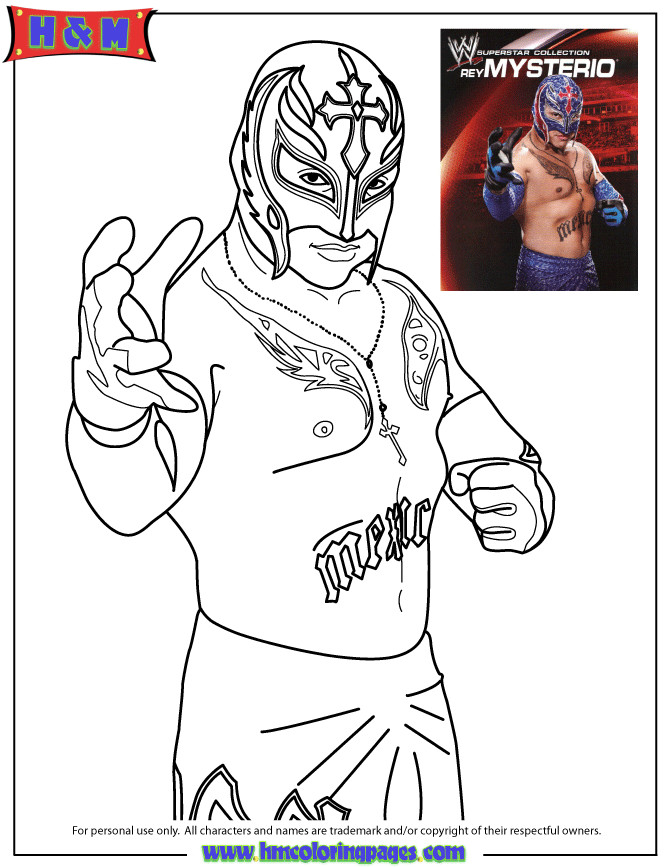 Wrestling Coloring Pages
 Coloring Pages Wwe Wrestlers Coloring Home