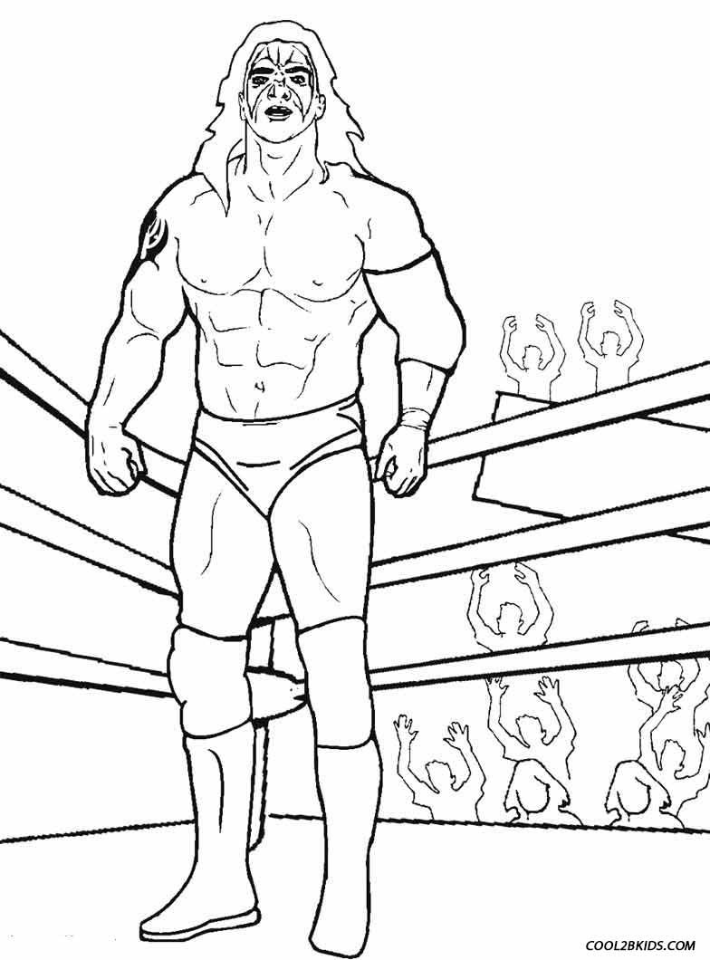 Wrestling Coloring Pages
 Printable Wrestling Coloring Pages For Kids