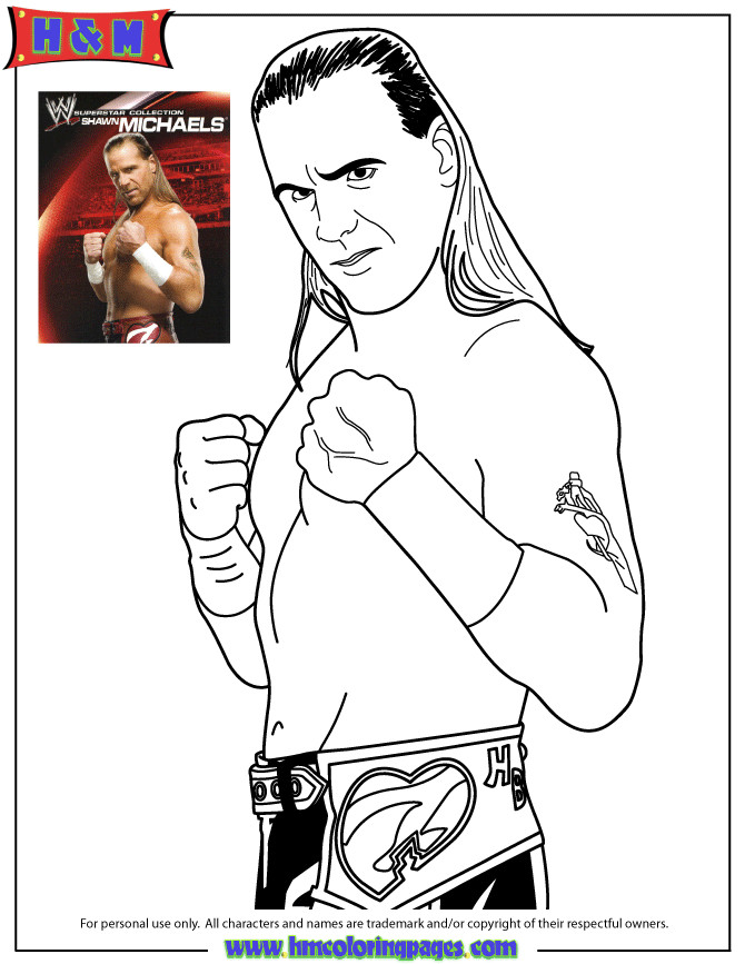 Wrestling Coloring Pages
 Coloring Pages Wwe Wrestlers Coloring Home