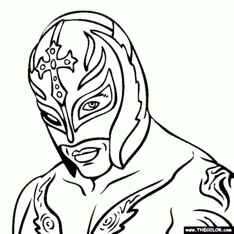 Wwe Coloring Pages For Boys
 Get This Printable WWE Coloring Pages