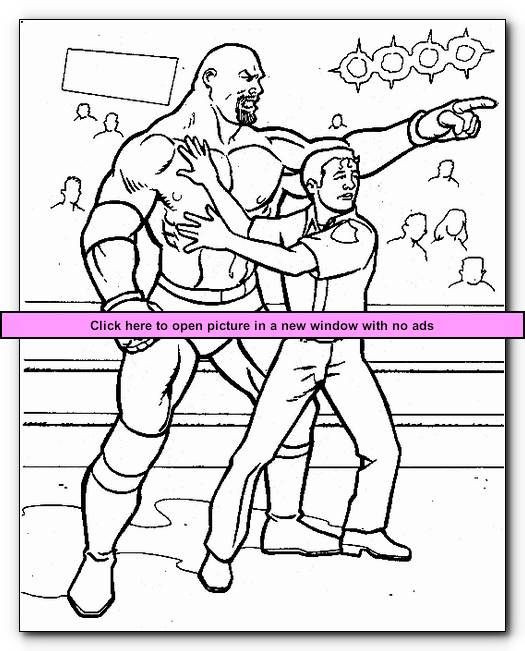 Wwe Coloring Pages For Boys
 Wrestlers 4 Printable Wrestling WWE Coloring Pages