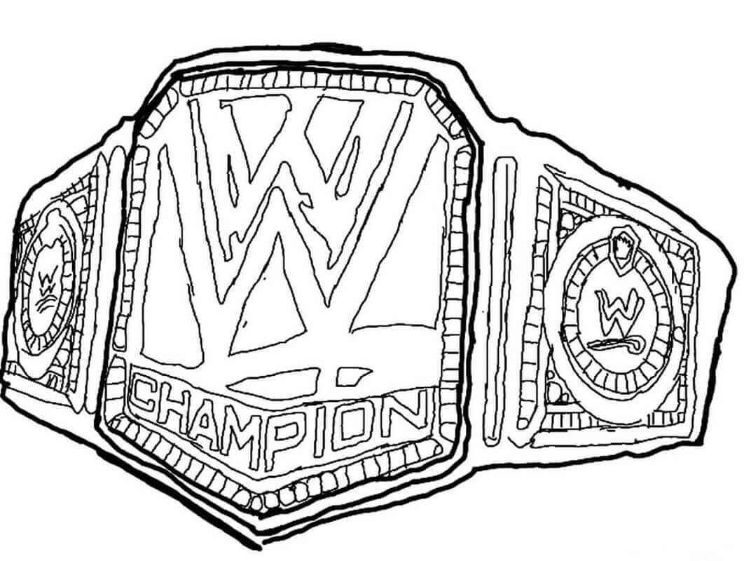 Wwe Coloring Pages Printable
 Free Printable World Wrestling Entertainment WWE
